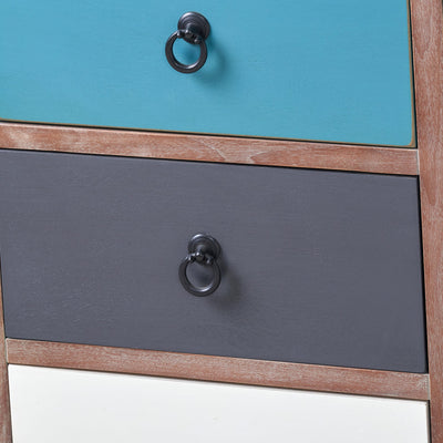 Staten 3 Drawer Pine Wood Bedside Table Set Of 2