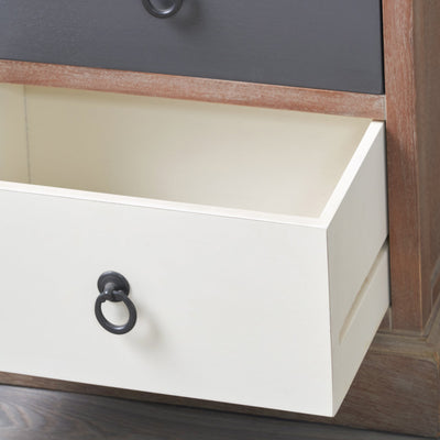 Staten 3 Drawer Pine Wood Bedside Table Set Of 2