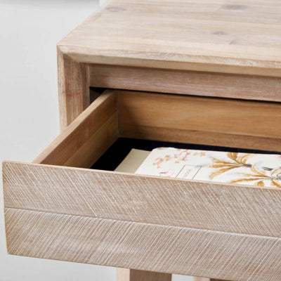 Herning Sand Wash Acacia Wood Bedroom Furniture Set 2