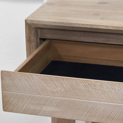 Herning Sand Wash Acacia Wood Bedroom Furniture Set 2