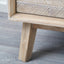 Herning Sand Wash Acacia Wood 3 Drawer Bedside Table Set Of 2