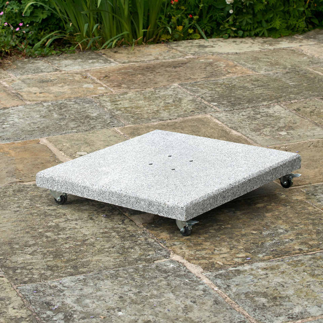Platinum Salerno Hammered Grey 90KG Parasol Base