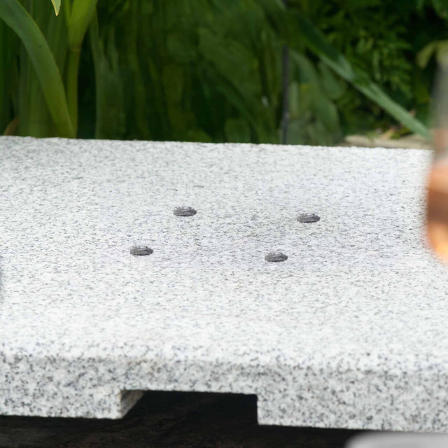 Platinum Salerno Hammered Grey 90KG Parasol Base