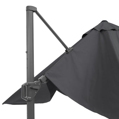 Platinum Challenger Anthracite 3.5m Rectangular Parasol