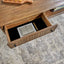 Massimo Acacia Wood 2 Drawer Coffee Table