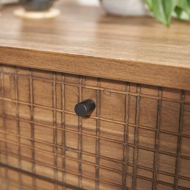 Massimo Acacia Wood 2 Drawer Coffee Table