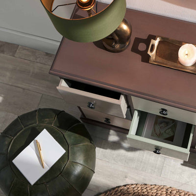 Staten Sage Pine Wood Dining Room Furniture Set