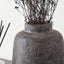 Lois Textured Volcanic Effect Grey Stoneware Vase