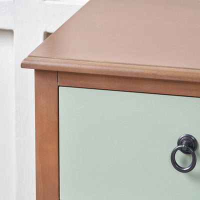 Staten Sage Pine Wood Bedroom Furniture Set