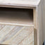 Renzo Acacia Wood Bedside Table Set Of 2