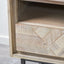 Renzo Acacia Wood Bedside Table Set Of 2