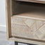Renzo Acacia Wood Bedside Table Set Of 2