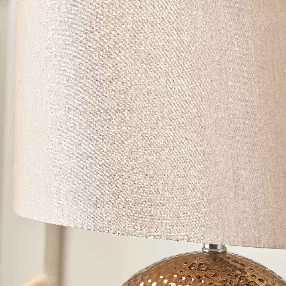 Morgan Bronze Textured Ceramic Table Lamp Set Of 2