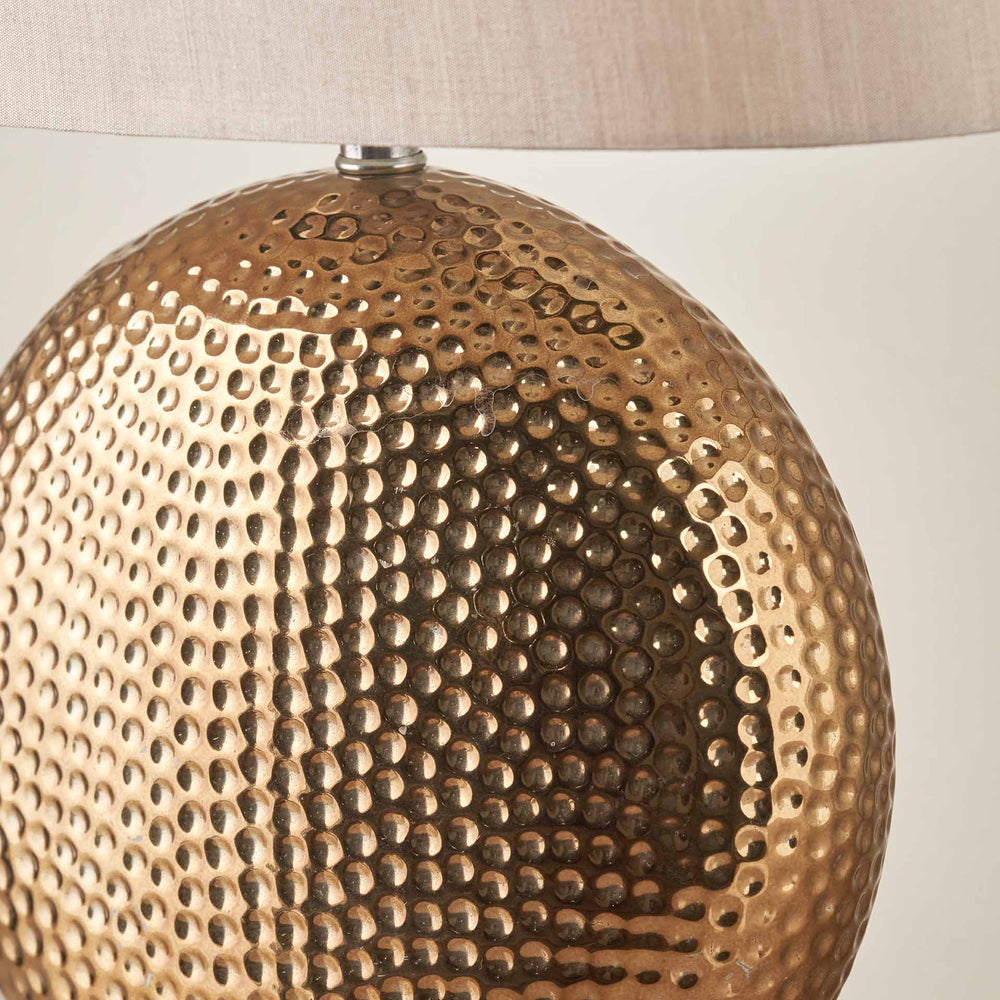 Morgan Bronze Textured Ceramic Table Lamp Set Of 2