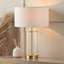 Morris Glass and Gold Table Lamp Base