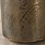Elmore Antique Brass Hammered Metal Table Lamp Base