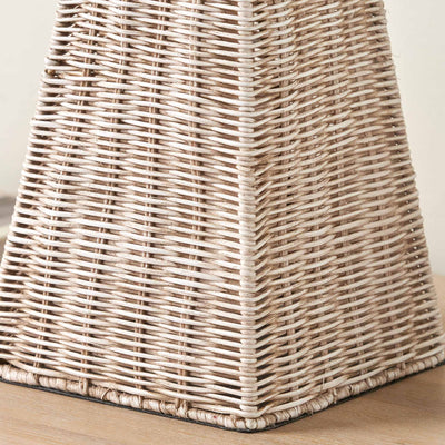 Yasumi Rattan Pyramid Table Lamp Base