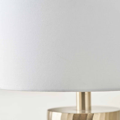 Emmett Champagne Gold Stacked Table Lamp Base