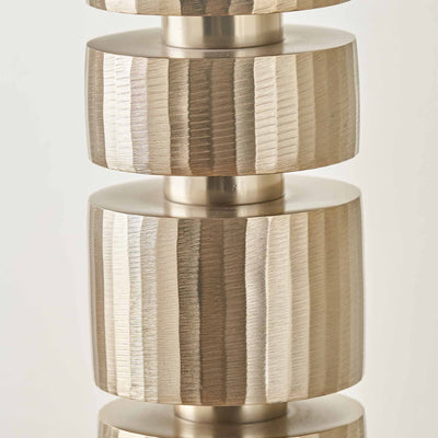 Emmett Champagne Gold Stacked Table Lamp Base