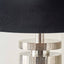 Emmett Silver Stacked Table Lamp Base