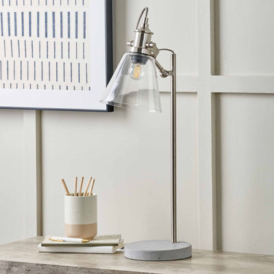 Lita Concrete Base Table Lamp