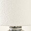 Elka Black and White Coral Ceramic Tall Table Lamp
