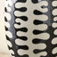 Elka Black and White Coral Ceramic Tall Table Lamp