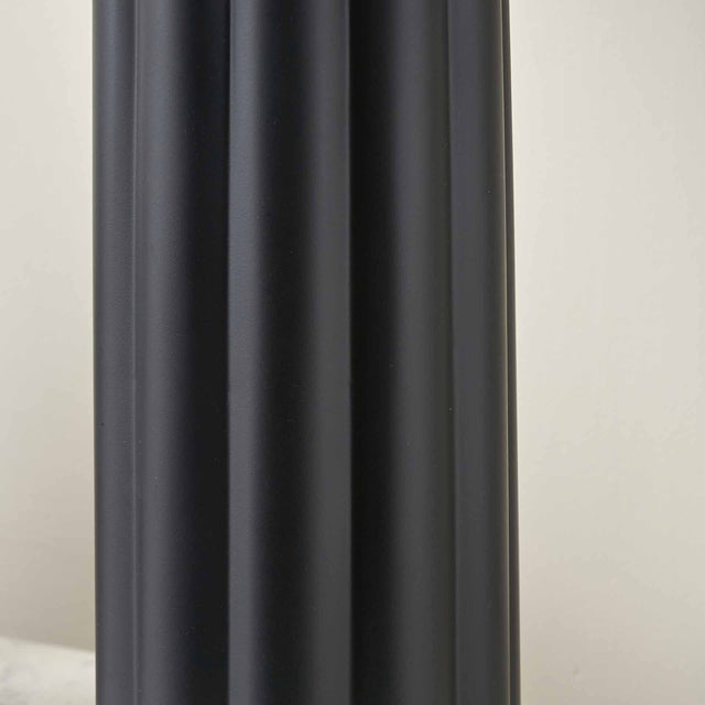 Lula Black Scallop Table Lamp Base
