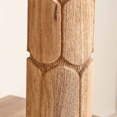 Loire Natural Wood Tall Table Lamp Base