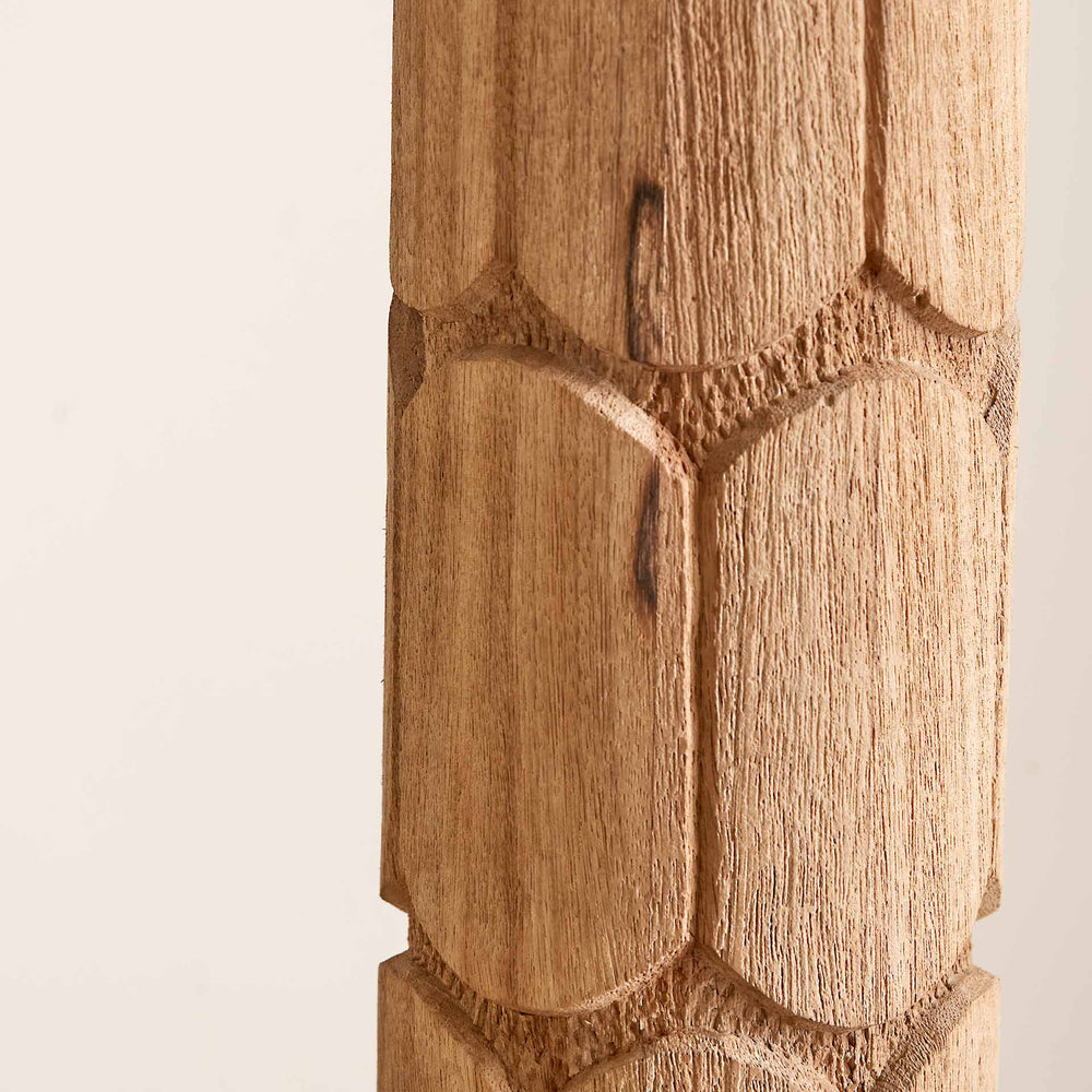 Loire Natural Wood Tall Table Lamp Base