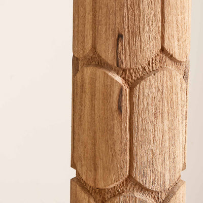 Loire Natural Wood Tall Table Lamp Base