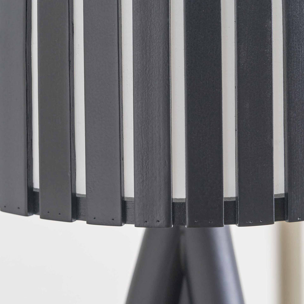 Hemsby Black Tripod Table Lamp