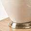 Myer Cream Ceramic Table Lamp | Ruma