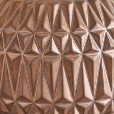 Acalan Bronze Aztec Ceramic Table Lamp Set Of 2