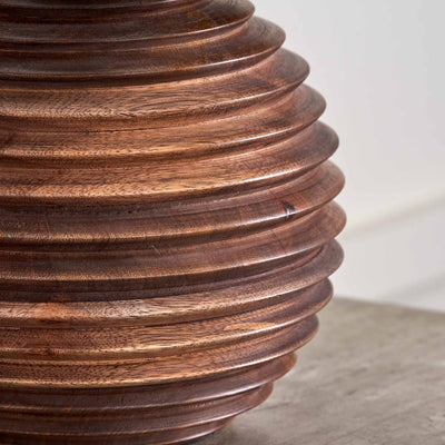 Hildon Turned Wood Table Lamp Base