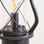 Peregrine Black Wood Lantern Table Lamp | Ruma