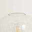 Alarni Black and Glass Table Lamp