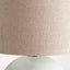 Lilith Duck Egg Stoneware Table Lamp Base