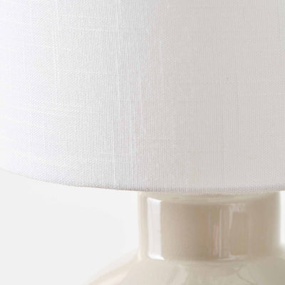 Tiana Cream Table Lamp | Ruma