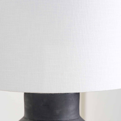 Lana Black Terracotta Table Lamp Base