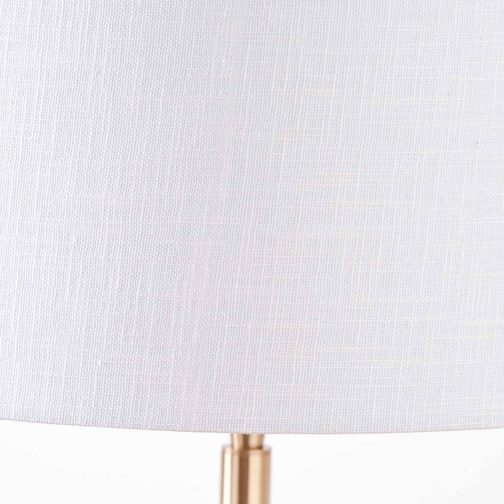 Idris Tan Leather Table Lamp Base