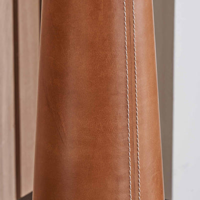 Lorenzo Brown Leather Table Lamp Base