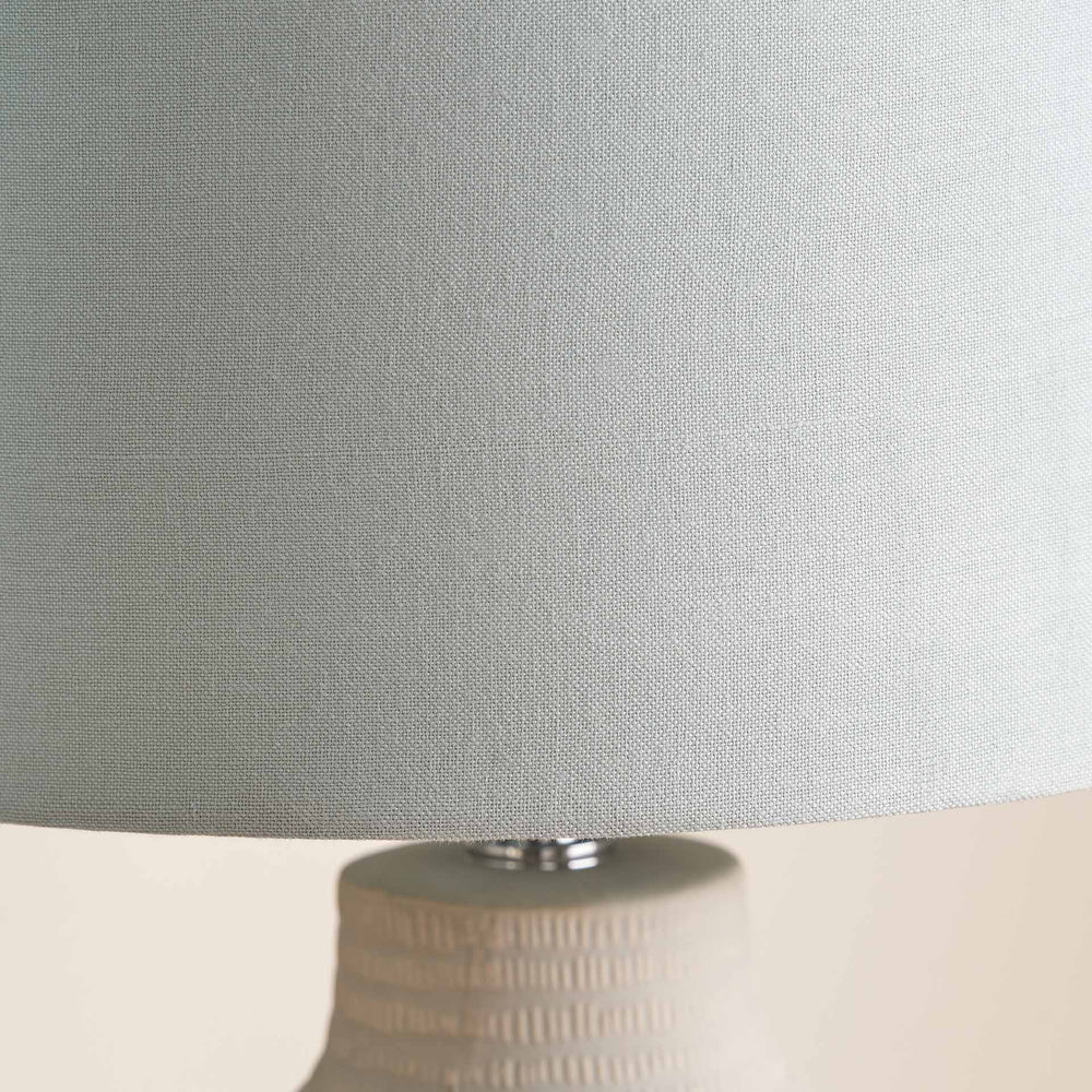 Kehlani Duck Egg Ceramic Tall Table Lamp