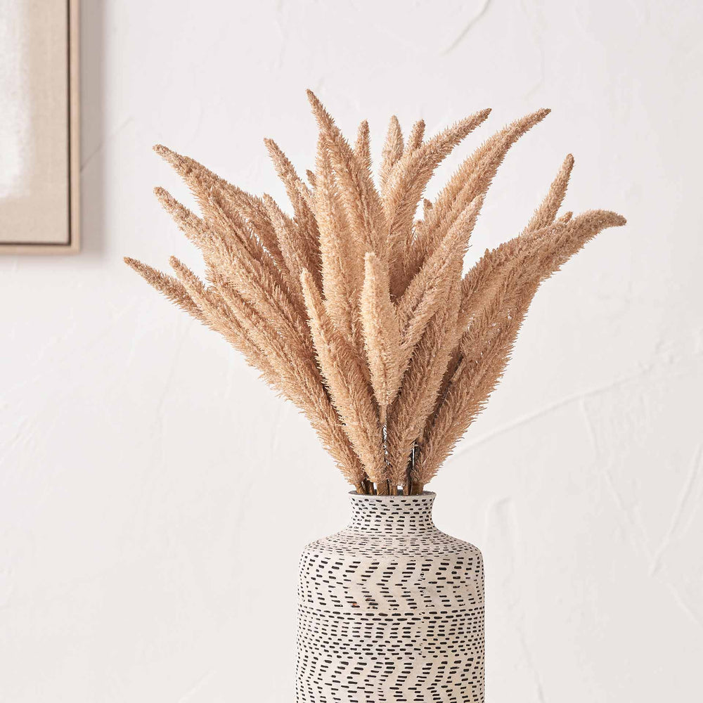 Natural Apricot Foxtail 3 Stem