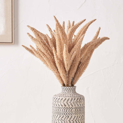 Natural Apricot Foxtail 3 Stem