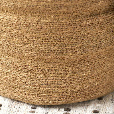 Kati Seagrass Natural Ribbed Basket