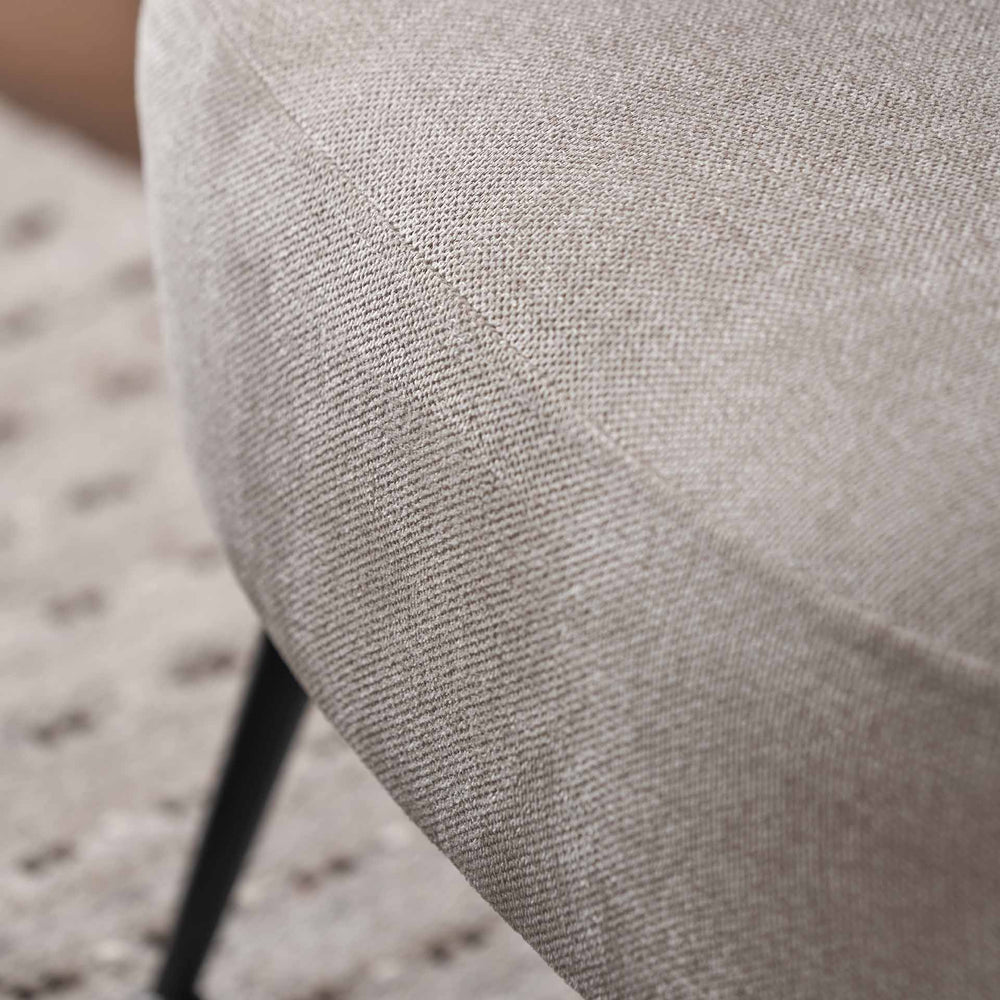 Amaya Natural Chenille Tub Chair