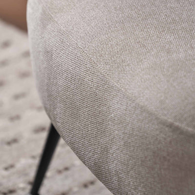 Amaya Natural Chenille Tub Chair