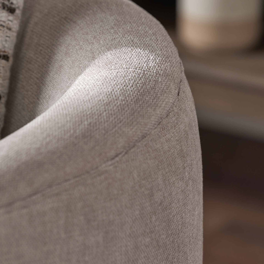 Amaya Natural Chenille Tub Chair