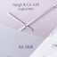 Reid Silver Metal Printed Face Wall Clock
